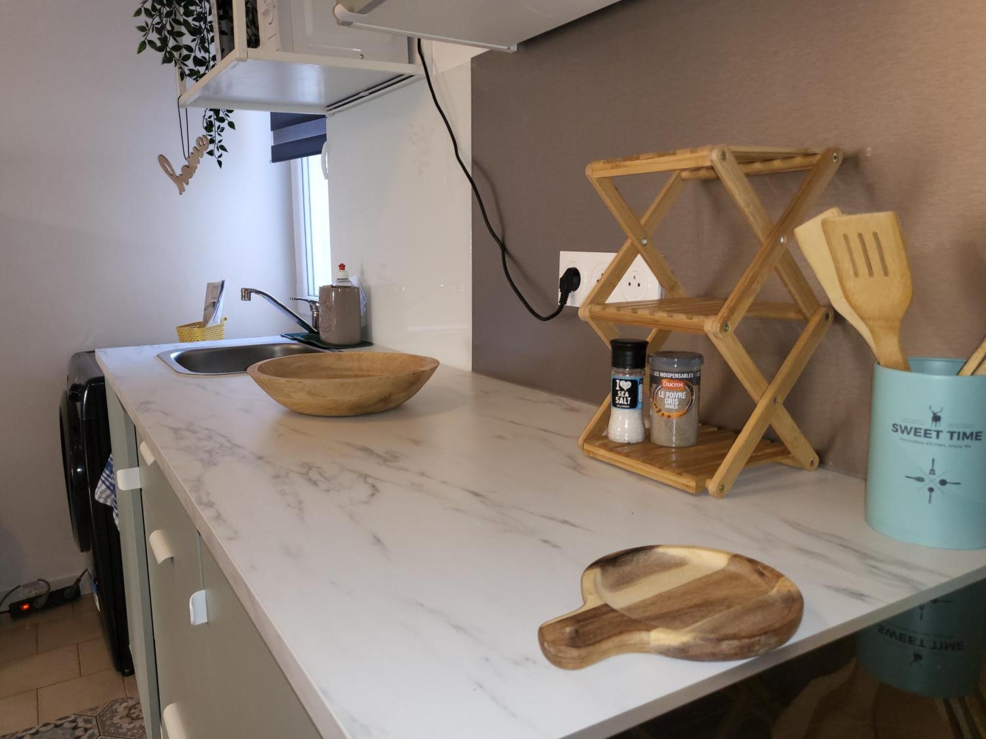 Appartement Avec Son Toit Terrasse, En Plein Coeur De Marseille Marselha Quarto foto